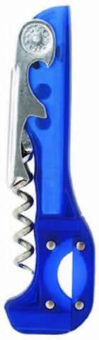 Boomerang Two-Step Corkscrew, Translucent Blue