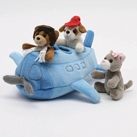 10" Airplane Finger Puppet