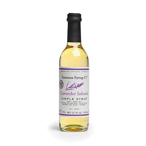 Sonoma Syrup Co Lavender Syrup, 375ml, 6 per pack, 12 per case