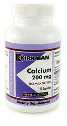 Calcium w/o Vitamin D Bio-Max Series 200 Capsules - 200mg
