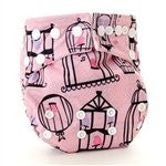 Stuff-It Cloth Diaper, Pink Tweet