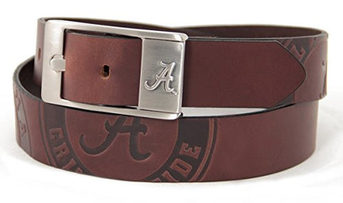 Alabama Crimson Tide NCAA Brandish Leather Belt- Size 40