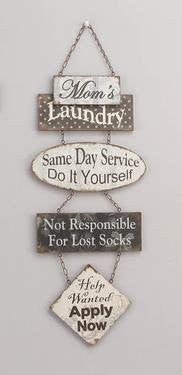 Mom's Laundry... Wall Plaque