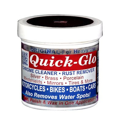 Quickway Brands Quick Glo Chrome Cleaner - 8 oz. Jar