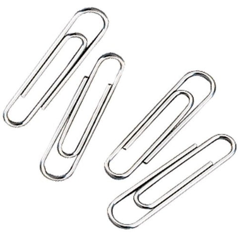 Stainless Steel Paper Clips 50pk