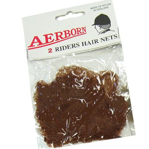 Aerborn Hair Net - Medium Brown - 2/Pack