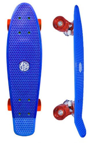 Zippy Flyer, Blue Plastic Skateboard
