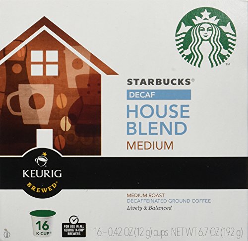 Starbucks, House Blend Decaf - 16 ct, k-cup