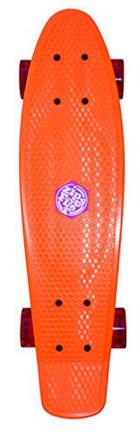 Zippy Flyer, Orange Plastic Skateboard