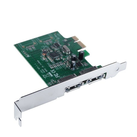 Mediasonic ProBox 2 Port External SATA III PCI Express Card 6Gbps