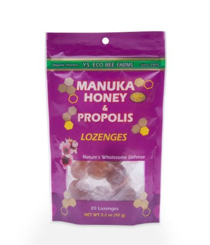 MANUKA HONEY & PROPOLIS Lozenges - Active 15+ (Hanging Pouch)
 20 lozenges