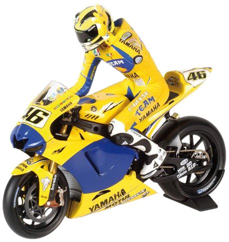 Minichamps - 1/12 - Figures - Figure Riding Valentino Rossi 2006 Moto GP