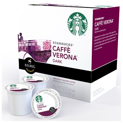 Starbucks, Caffe Verona - 16 ct, dark roast, k-cup