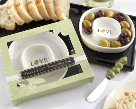 “Olive You” Olive Tray and Spreader