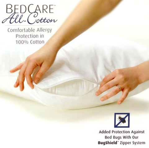 Bedcare 100% Cotton Pillow Cover - Std