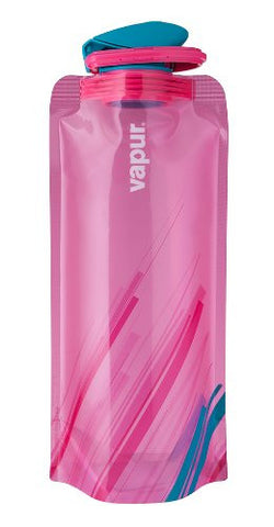 Vapur Outdoor Element Water Bottle, 0.7-Liter, Hot Pink