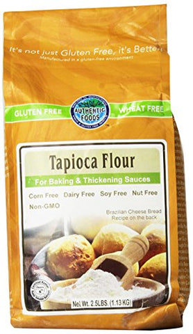 Authentic Foods Tapioca Flour 2.5lb 2 Pack