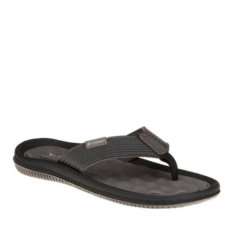 Men's Dunas VI Thong Sandal,Gray/Black,7 M