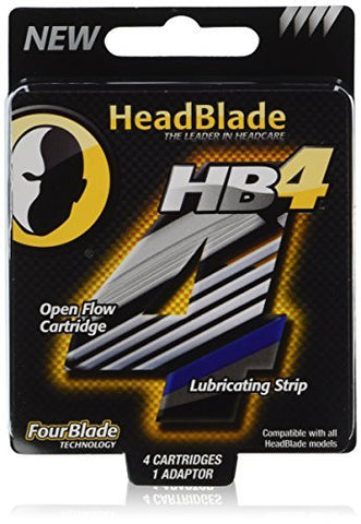 HB4 - HeadBlade Four Blade Replace Kit, 4-Pack