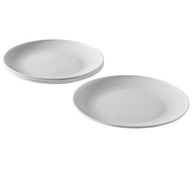 10” Everyday Plate Set, 4 Pack, White