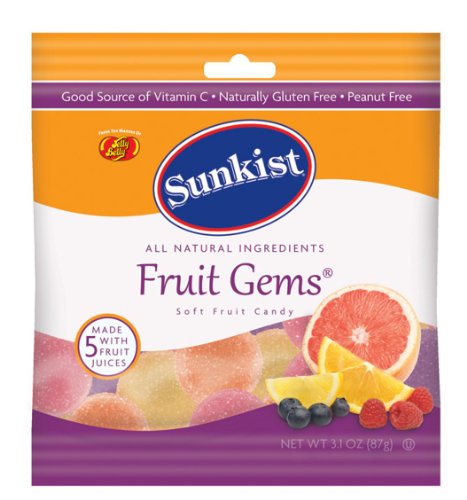 Sunkist - Fruit Gems, 3.1oz
