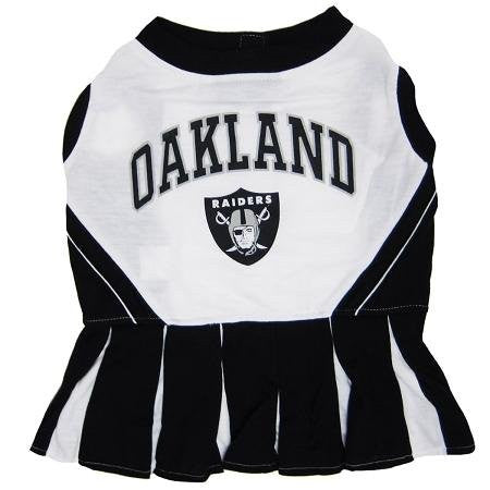 Oakland Raiders Cheerleader Dog Dress, medium