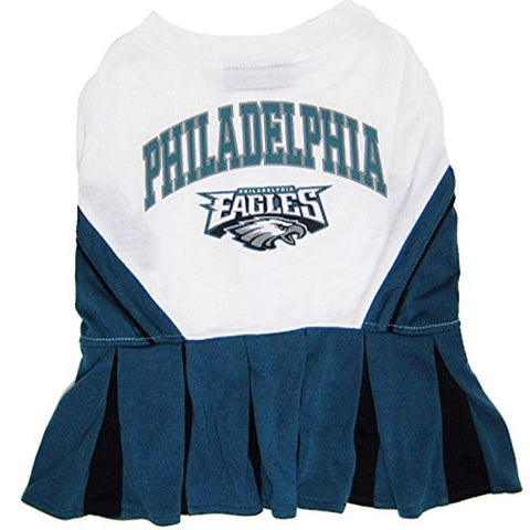 Philadelphia Eagles Cheerleader Dog Dress, small
