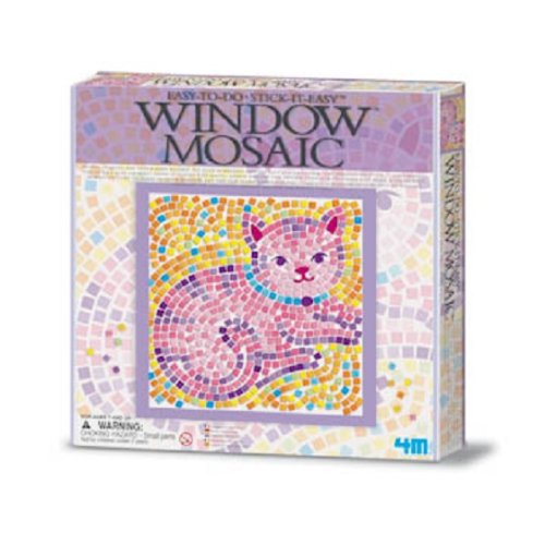 Window Mosaic Art, Kitty