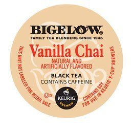 Bigelow® Vanilla Chai Tea K-Cup® Packs, 24/Bx