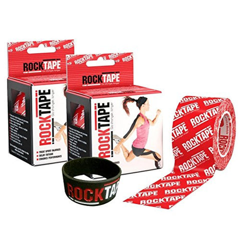 RockTape - 2" x 16.4' - Red Logo - Pack of 2