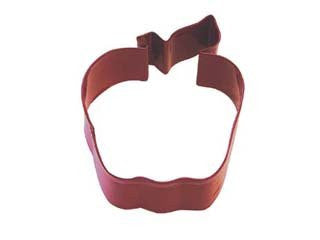 Apple 4" Red Polyresin Cookie Cutter