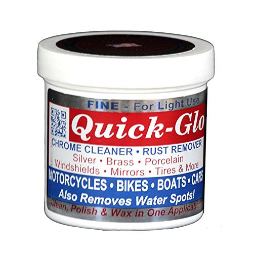 Quickway Brands Quick Glo Chrome Cleaner, 8oz. - Fine