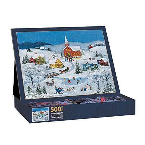 500 PIECE PUZZLES - Snowy Evening