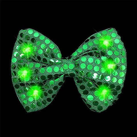 LED Sequin Bow Tie
