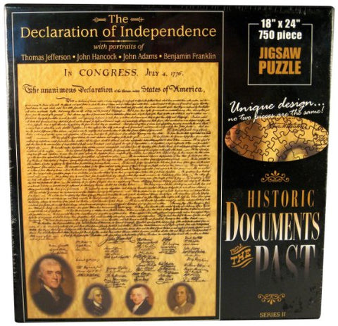 DECLARATION OF INDEPENDENCE PUZZLE