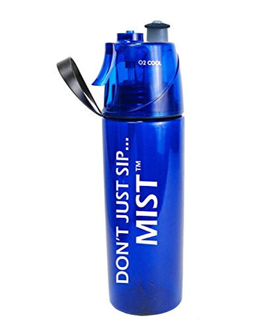 Classic Mist ‘N Sip Hydration Bottle - Blue, 20 oz.