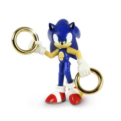 Sonic - 3" Figures with Accessories Set  (Sonic with 2 Rings)