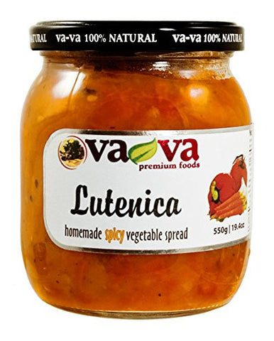 VA-VA Home Made Lutenica Roasted Vegetable Spread 550g/19.4oz