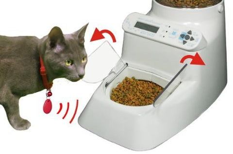 Automatic Pet Feeder - Wireless Whiskers AutoDiet Pet Feeder - Put Your Pet on a Diet