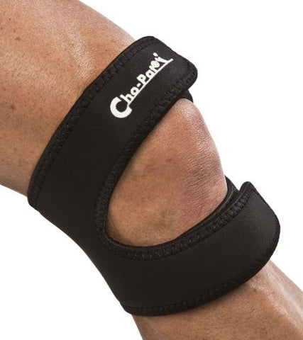 Cho­Pat Dual Action Knee Strap BLACK­Large, 16in­18in (POLY BAG)