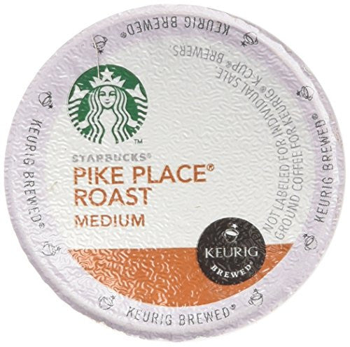Starbucks - Pike Place Roast, Medium Roast, 16-Count K-Cup