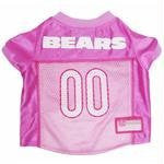 Chicago Bears NFL Dog Jerseys – Pink Small