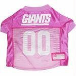 New York Giants - NFL Dog Jerseys – Pink, x-small