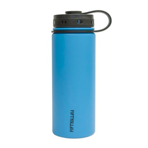 Double-Wall Vacuum-Insulated - Crater Blue 18oz
