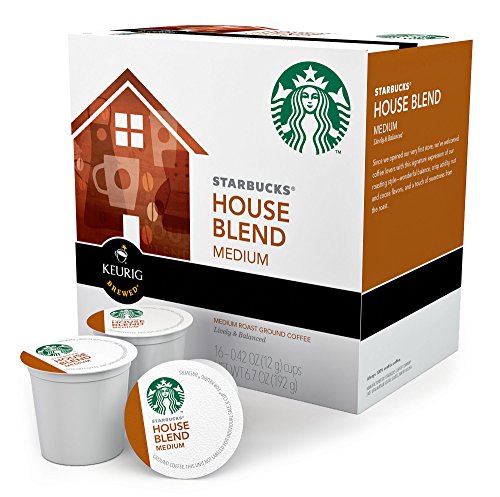 Starbucks, House Blend - 16 ct, medium roast, k-cup