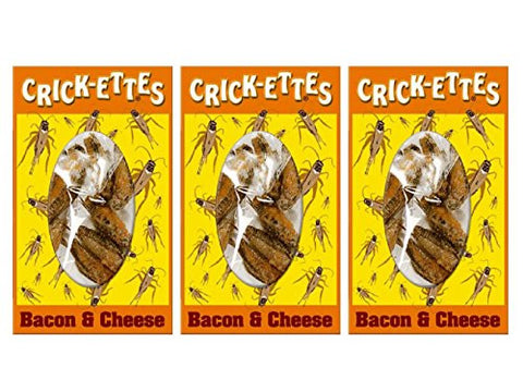 Crick-ettes - Bacon & Cheese