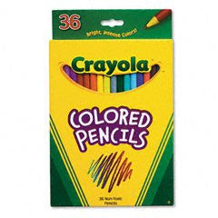 Binney & Smith Crayola Long Colored Pencils, 36-Color Set
