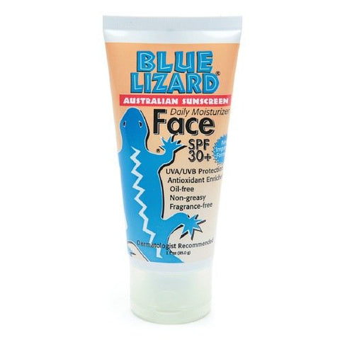 Blue Lizard Australian Sunscreen, Daily Moisturizer Face, SPF 30+ 3 fl oz (85 ml)