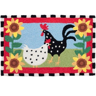 Funky Chickens 21" x 33"