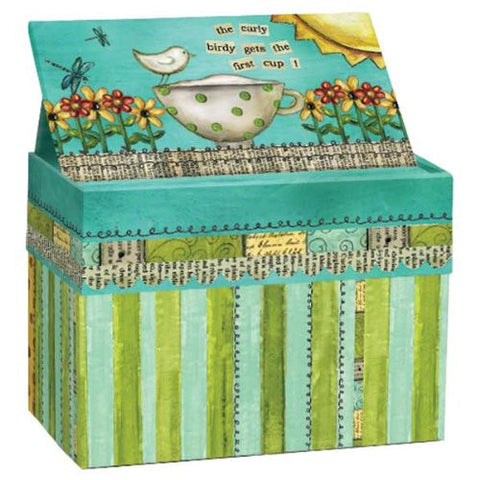 RECIPE CARD BOXES - Color My World
